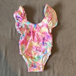 Posh Peanut Tie-Dye Kids One Piece Sz 18-24 Months